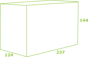 StyleOUT Midi, dimenzije