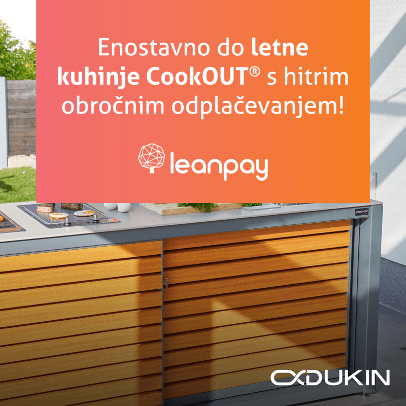 Enostavno do letne kuhinje CookOUT s hitrim Leanpay obročnim odplačevanjem