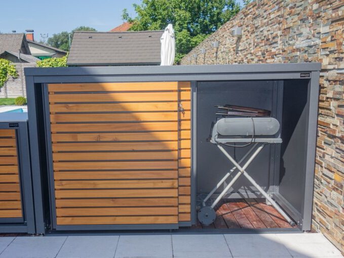 StyleOUT® STORE MINI, universal outdoor storage for garden equipment