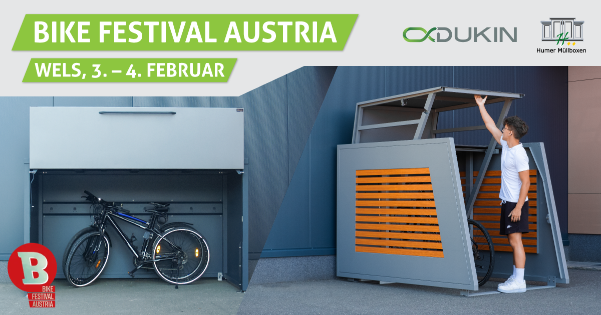 Dukin auf dem Bike Festival Austria