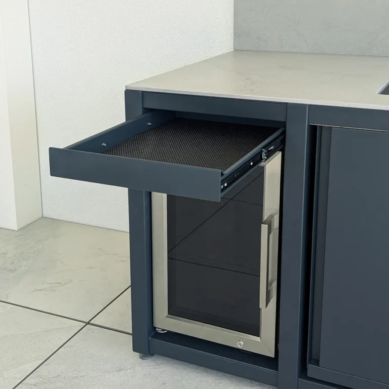 Fridge module with drawer for Dukin outdoor kitchen
