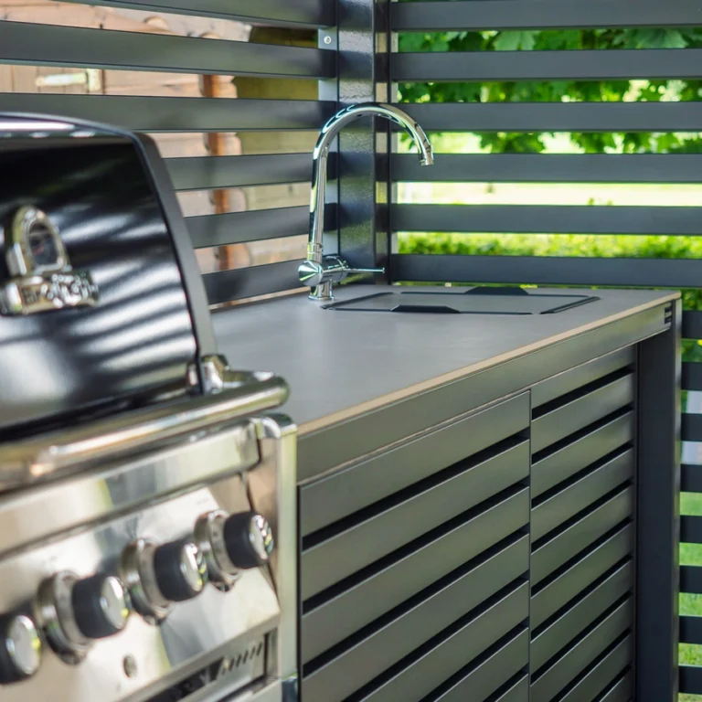 Grill module and Dukin Linis outdoor kitchen